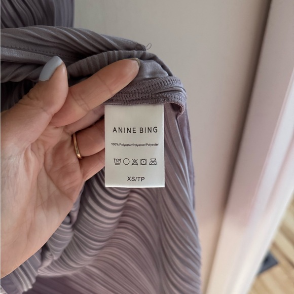 ANINE BING Melanie Dress Size XS in Purple - Picture 6 of 8